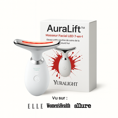 Auralift™ – Technologie de Soin LED 7-en-1 pour une Peau Liftée et Éclatante